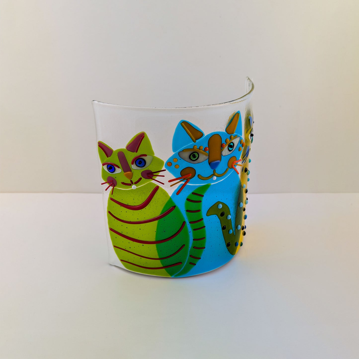 Feline Friends Free Standing Curve