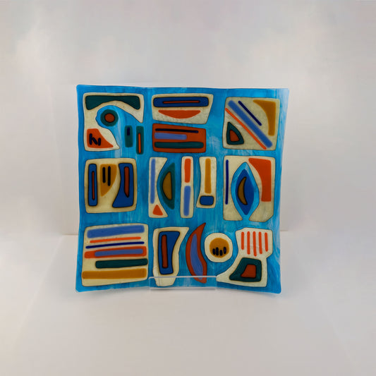 Coastal Colours - Square Platter